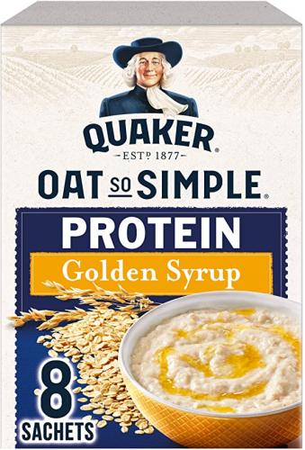 Quaker Oat So Simple Protein Golden Syrup 344g Coopers Candy