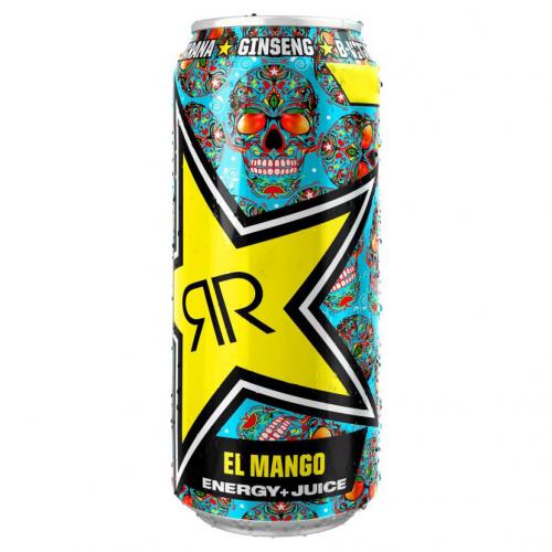 Rockstar Energy Baja Juiced Mango 500ml Coopers Candy