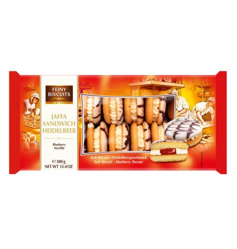 Feiny Biscuits Jaffa Sandwich Cream-Blueberry 380g Coopers Candy
