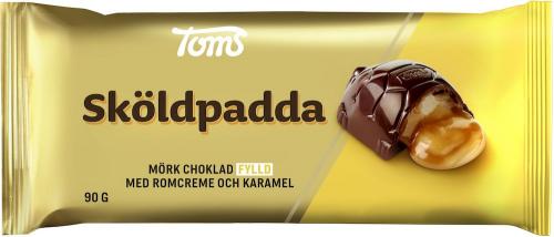 Toms Chokladkaka Skldpadda 90g Coopers Candy