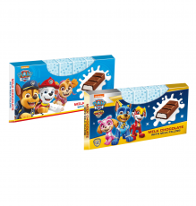 Paw Patrol Milk Chocolate with Milk Filling 100g (1st) Coopers Candy