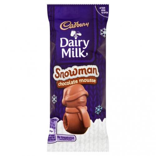 Cadbury Chocomousse Snowman 30gram Coopers Candy