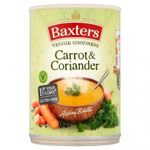 Baxters Veg Carrot & Coriander Soup 400g Coopers Candy