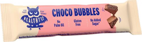 HealthyCo Bubbly Milk Chocolate Bar 30g Coopers Candy