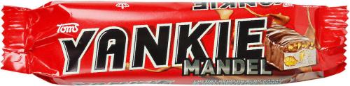 Toms Yankie Bar Mandel 50g (BF: 2024-05-09) Coopers Candy