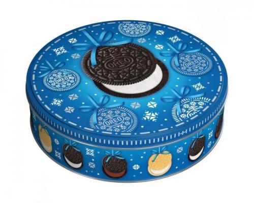 Oreo Biscuit Winter Edition Tin 396g Coopers Candy