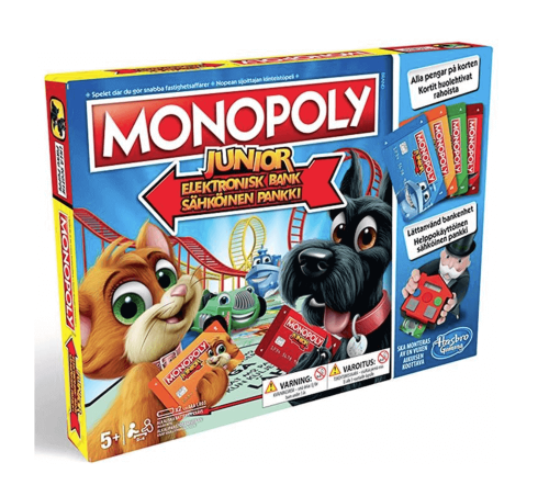 Monopoly Junior Elektronisk Bank Coopers Candy