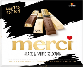 Merci Black & White - Limited Edition 240g Coopers Candy