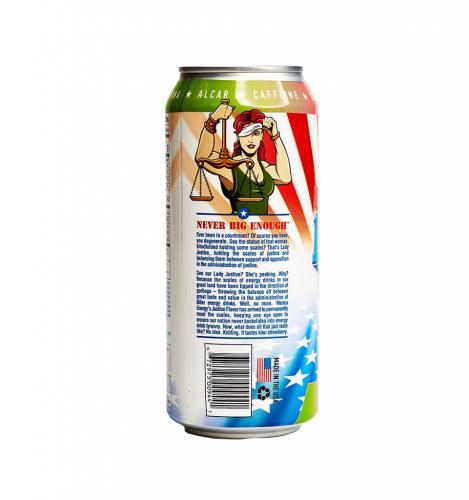 Merica Energy Red, White & Boom - Justice 480ml Coopers Candy