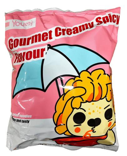 Youmi Instant Noodle Gourmet Creamy Spicy 99g Coopers Candy