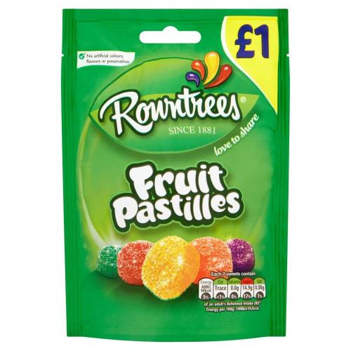 Rowntree Fruit Pastilles 120g Coopers Candy