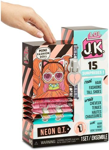 L.O.L. Surprise! J.K. Mini Fashion Doll - Neon Q.T. Coopers Candy
