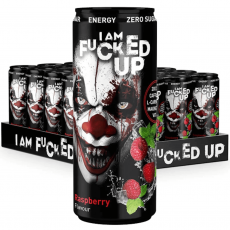 F-ucked Up Energy Drink - Raspberry 33cl x 24st (helt flak) Coopers Candy