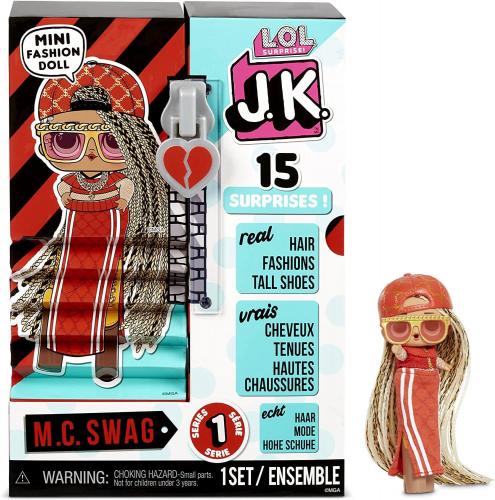 L.O.L. Surprise! J.K. Mini Fashion Doll - M.C. Swag Coopers Candy