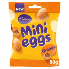 Cadbury Orange Mini Eggs 80g Coopers Candy