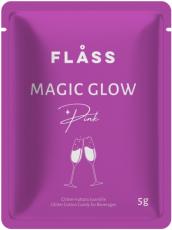 Flåss Sockervadd - Magic Glow Pink Glitter Bomb 5g Coopers Candy