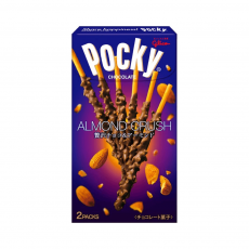 Pocky Chocolate Tubutubu Almond Crush 46g Coopers Candy
