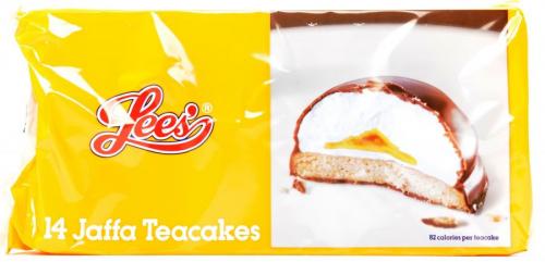 Lees Jaffa Teacakes 14pk Coopers Candy