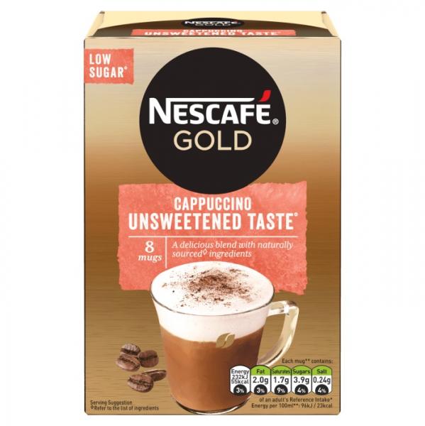 flavoured instant coffee sachets