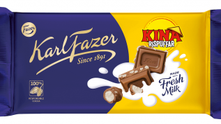 Karl Fazer Kina Rispuffar 125g Coopers Candy