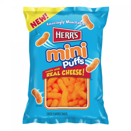 Herrs Mini Cheese Puffs 170g Coopers Candy