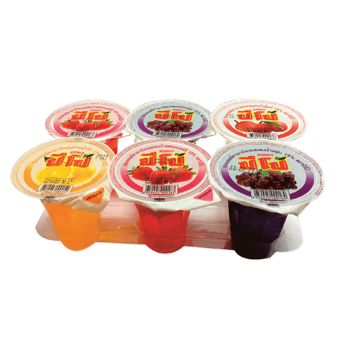 Pipo Jelly Cup 6-pack 540g Coopers Candy