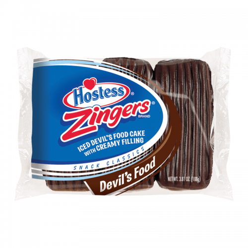 Hostess Zingers Devils Food 3-pack 108g Coopers Candy