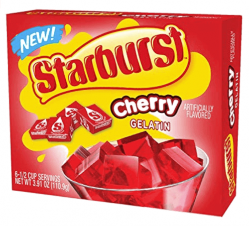 Starburst Gelatin - Cherry 111g Coopers Candy