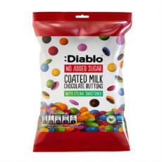 Diablo Milk Chocolate Buttons 40g Coopers Candy