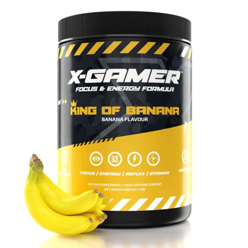 X-GAMER X-Tubz King of Banana 600g Coopers Candy