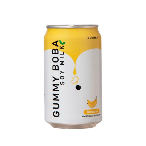 Os Gummy Boba Soy Milk - Banana 315ml (BF: 2024-04-21) Coopers Candy