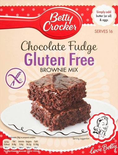 Betty Crocker Gluten Free Chocolate Fudge Brownie Mix 415g Coopers Candy