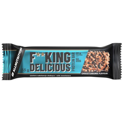 AllNutrition F**KING DELICIOUS Protein Bar - Choco Caramel 55g Coopers Candy