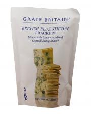 Grate Britain British Blue Stilton Crackers 45g (BF: 2024-02-01) Coopers Candy