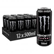 Monster Ultra Black Cherry Zero 500ml x 12st (flak) Coopers Candy