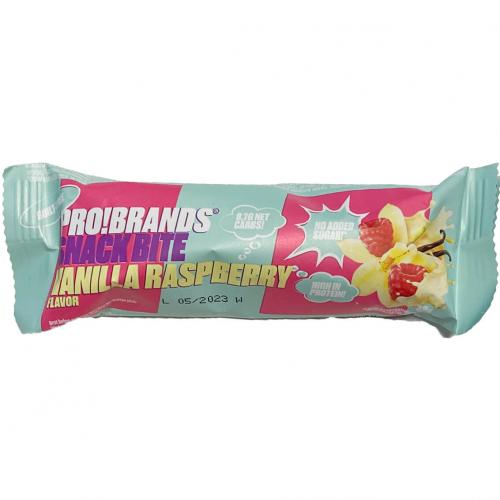 Pro Brands Snack Bite Vanilla Raspberry 35g Coopers Candy