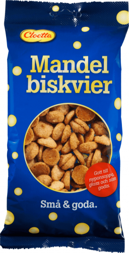 Cloetta Mandelbiskvier 150g (BF:2024-03-01) Coopers Candy