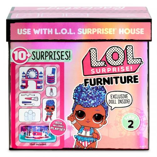 L.O.L. Surprise Furniture with Doll Series 2 Coopers Candy