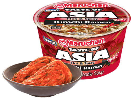 Maruchan Bowl Noodles - Hot & Spicy Kimchi 96g Coopers Candy