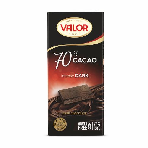 Valor 70% Mrk Choklad 100g Coopers Candy