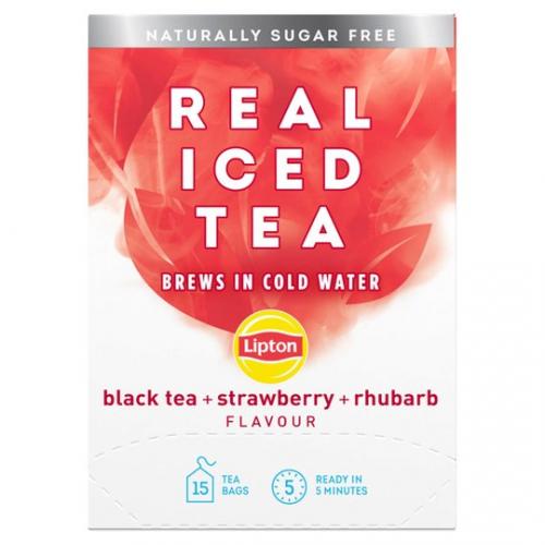 Lipton Real Iced Tea Strawberry & Rhubarb Coopers Candy