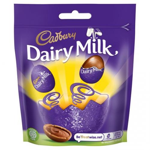 Cadbury Dairy Milk Mini Eggs 77g Coopers Candy