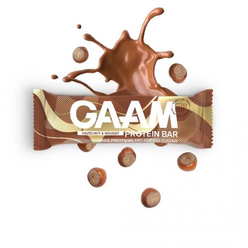 GAAM Protein Bar Hazelnut & Nougat 55g Coopers Candy