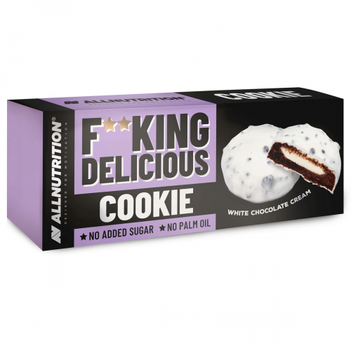 AllNutrition FitKing DELICIOUS Cookie - White Choco Cream 128g Coopers Candy