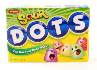 Dots Sour Box 170g Coopers Candy