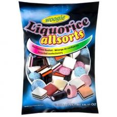 Woogie Liquorice Allsorts 400g (BF: 2024-03-31) Coopers Candy