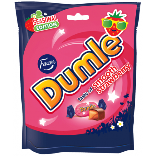 Dumle Smooth Strawberry LTD Ed 220g Coopers Candy