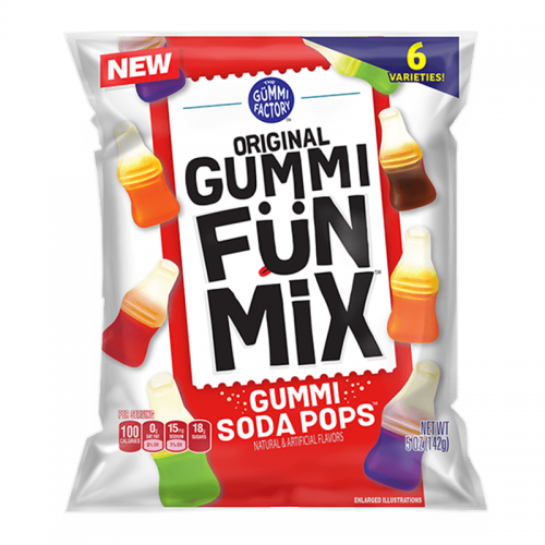 The Gummi Factory Gummi Fun Mix Gummi Soda 142g Coopers Candy