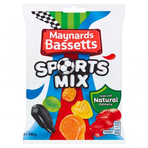 Maynards Bassetts Sports Mix 190g Coopers Candy