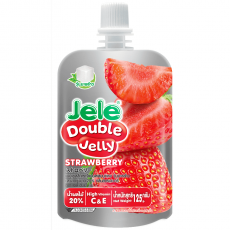 Jele Double - Jelly Drink Strawberry 125g Coopers Candy